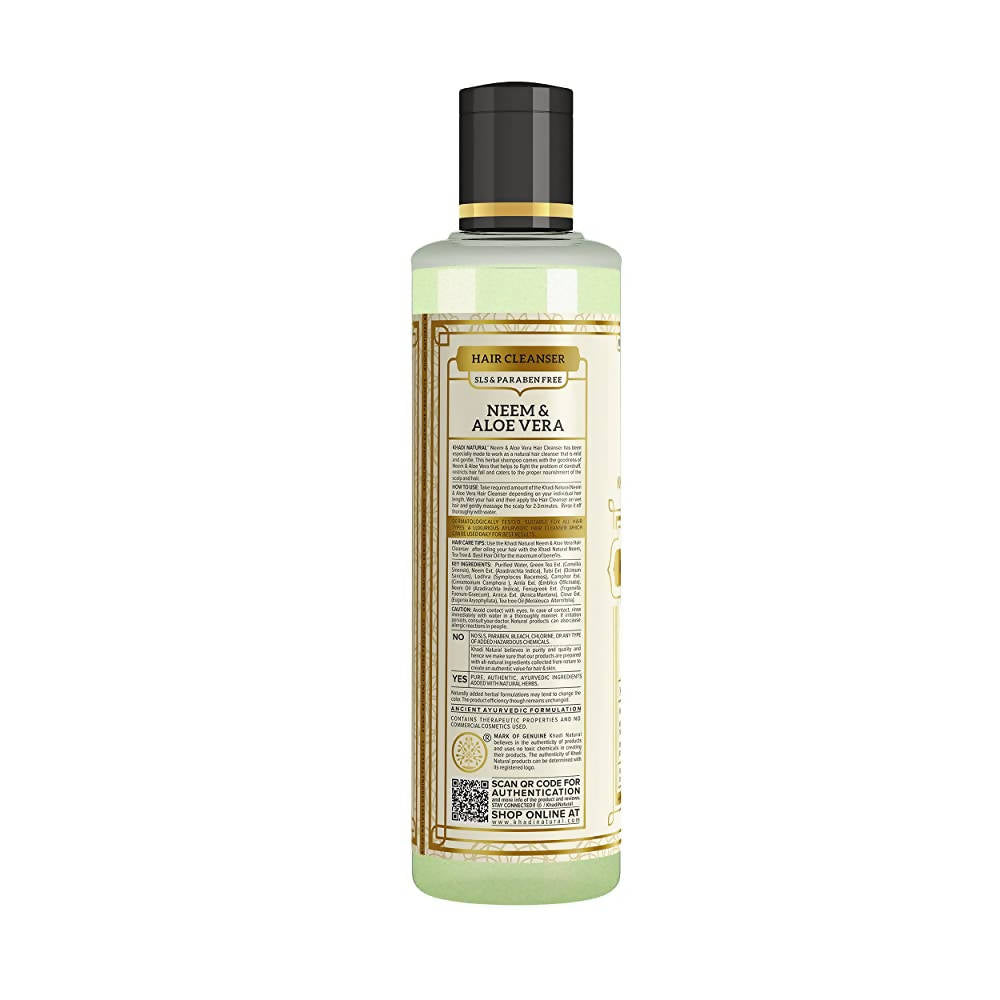 Khadi Natural Neem & Aloe Vera Hair Cleanser