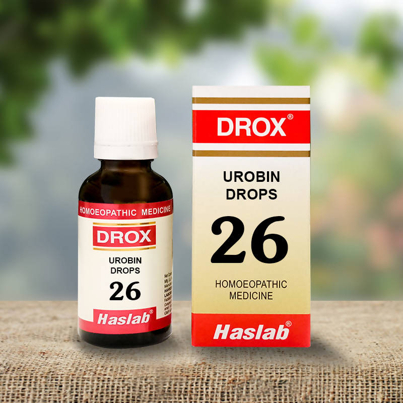 Haslab Homeopathy Drox 26 Urobin Drop