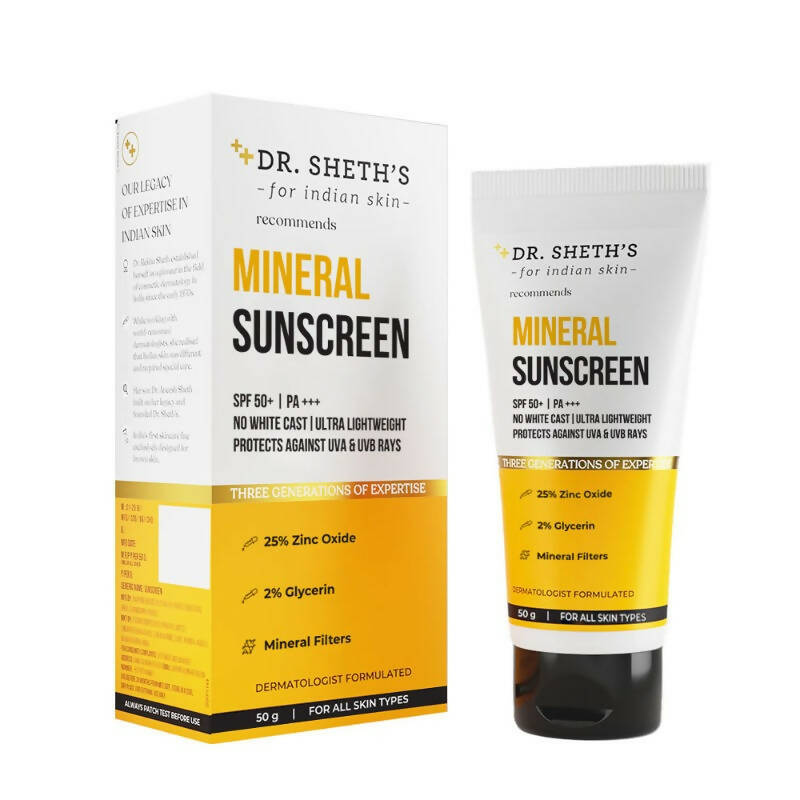 Dr. Sheth's Mineral Sunscreen - BUDNE
