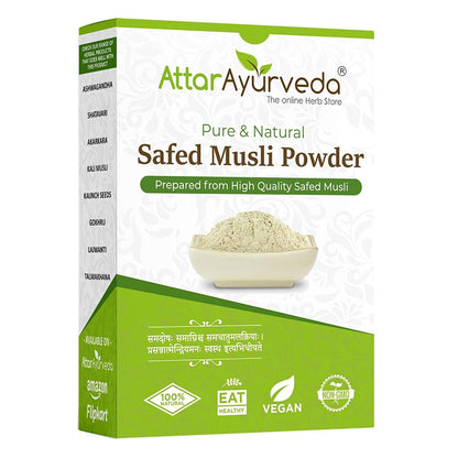 Attar Ayurveda Safed Musli Powder