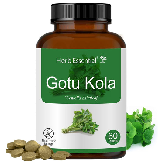 Herb Essential Gotu Kola Tablets -  usa australia canada 