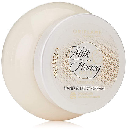Oriflame Milk & Honey Gold Nourishing Hand & Body Cream - BUDNE