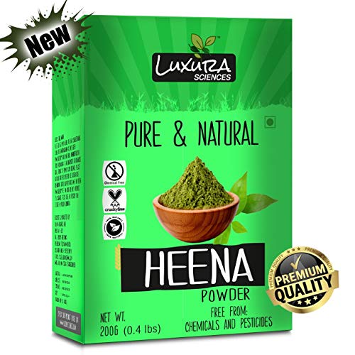 Luxura Sciences Henna Powder Organic For Hair -  buy in usa canada australia