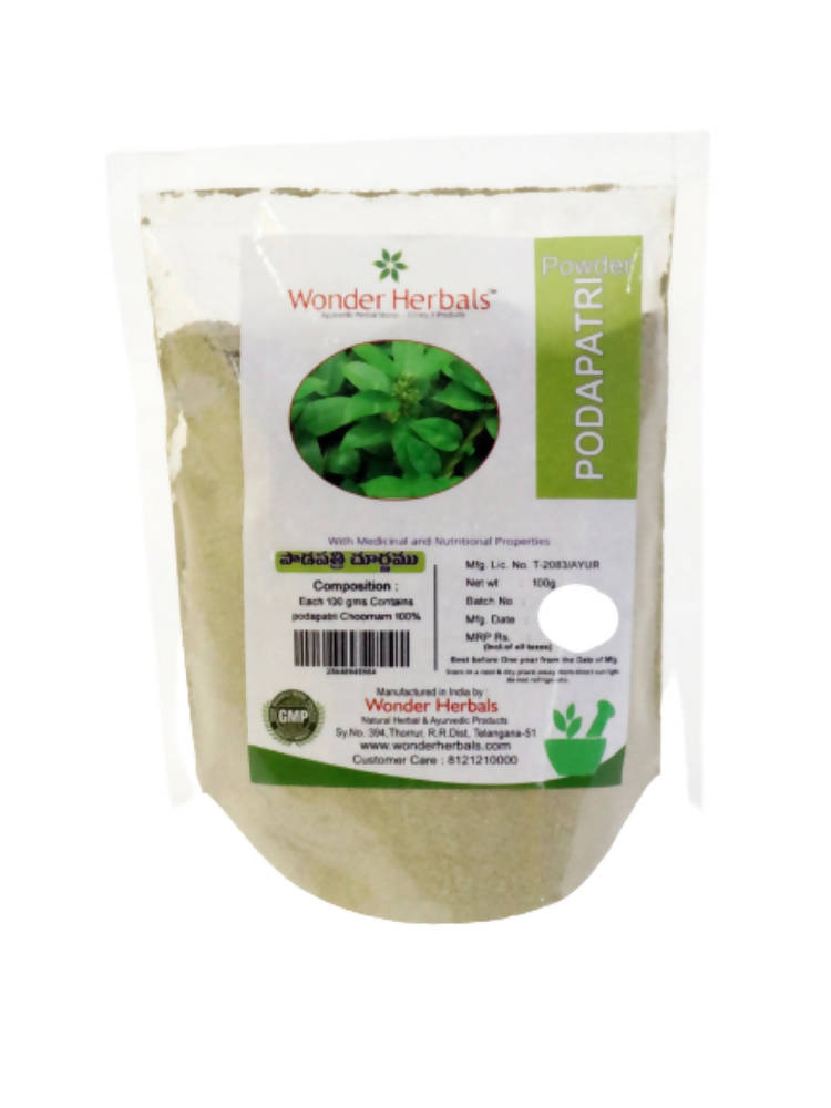 Wonder Herbals Podapatri Choornam