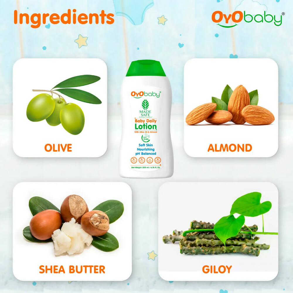 Oyo Baby Natural Baby Daily Lotion