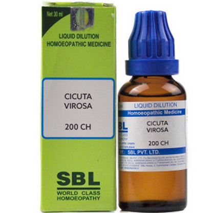 SBL Homeopathy Cicuta Virosa Dilution 200 CH