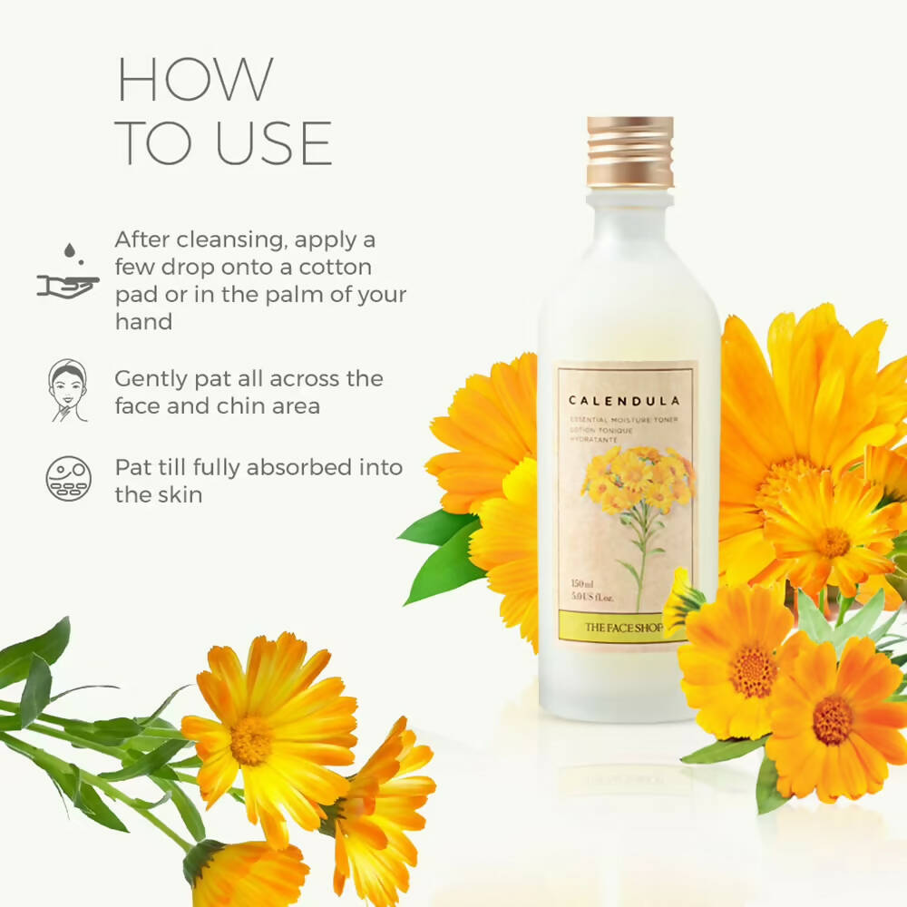 The Face Shop Calendula Essential Moisture Toner