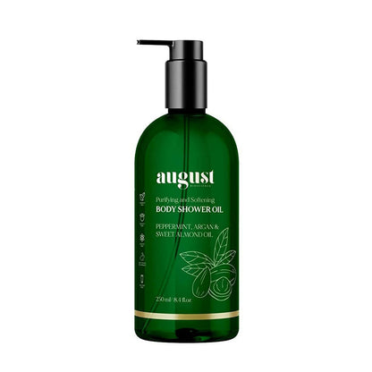 August Bioscience Purifying & Softening Body Shower Oil - BUDNEN