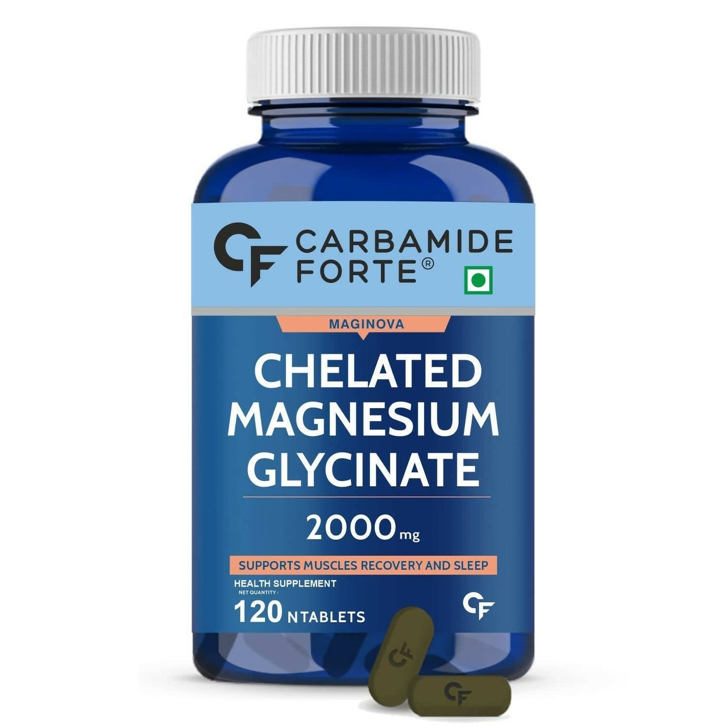 Carbamide Forte Chelated Magnesium Glycinate Tablets - usa canada australia