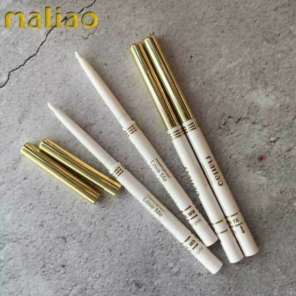 Maliao Professional Pure White Auto Kohl Kajal Eyeliner Pencil