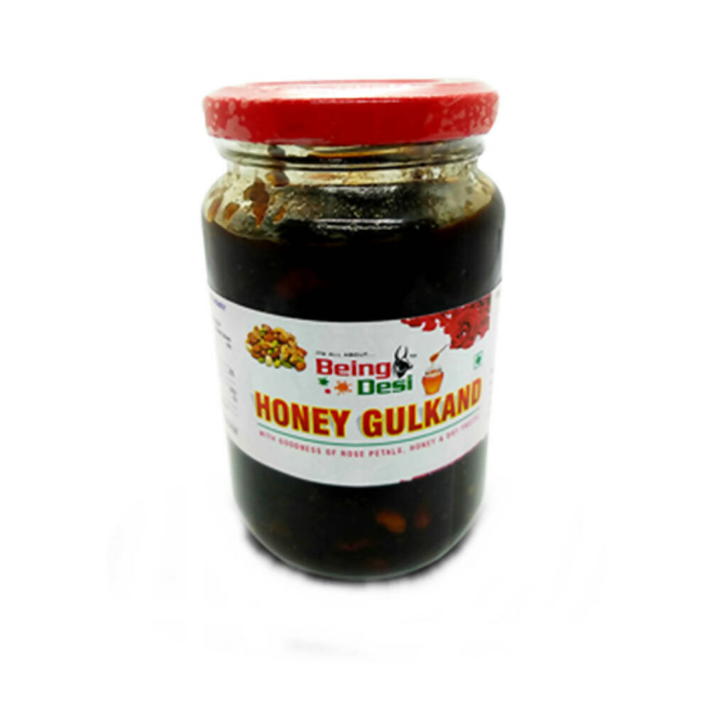 Being Desi Honey Gulkand With Dry-Fruits - BUDNE