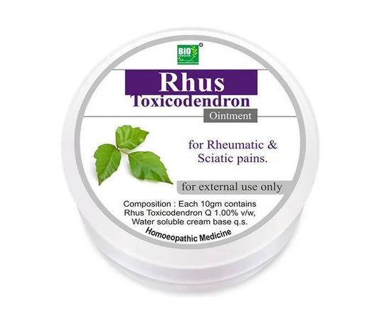 Bio India Homeopathy Rhus Toxicodendron Ointment