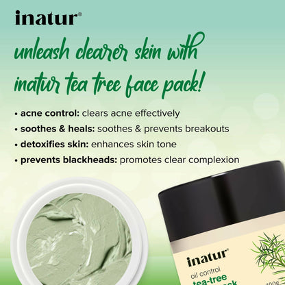 Inatur Tea Tree Face Pack