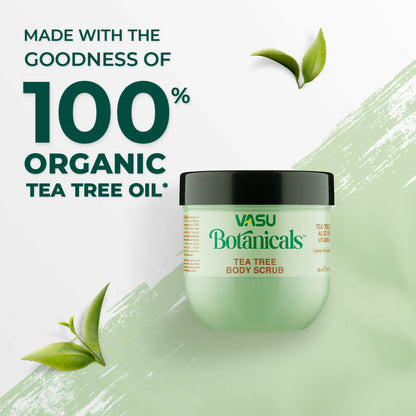 Vasu Healthcare Botanicals Tea Tree Body Scrub