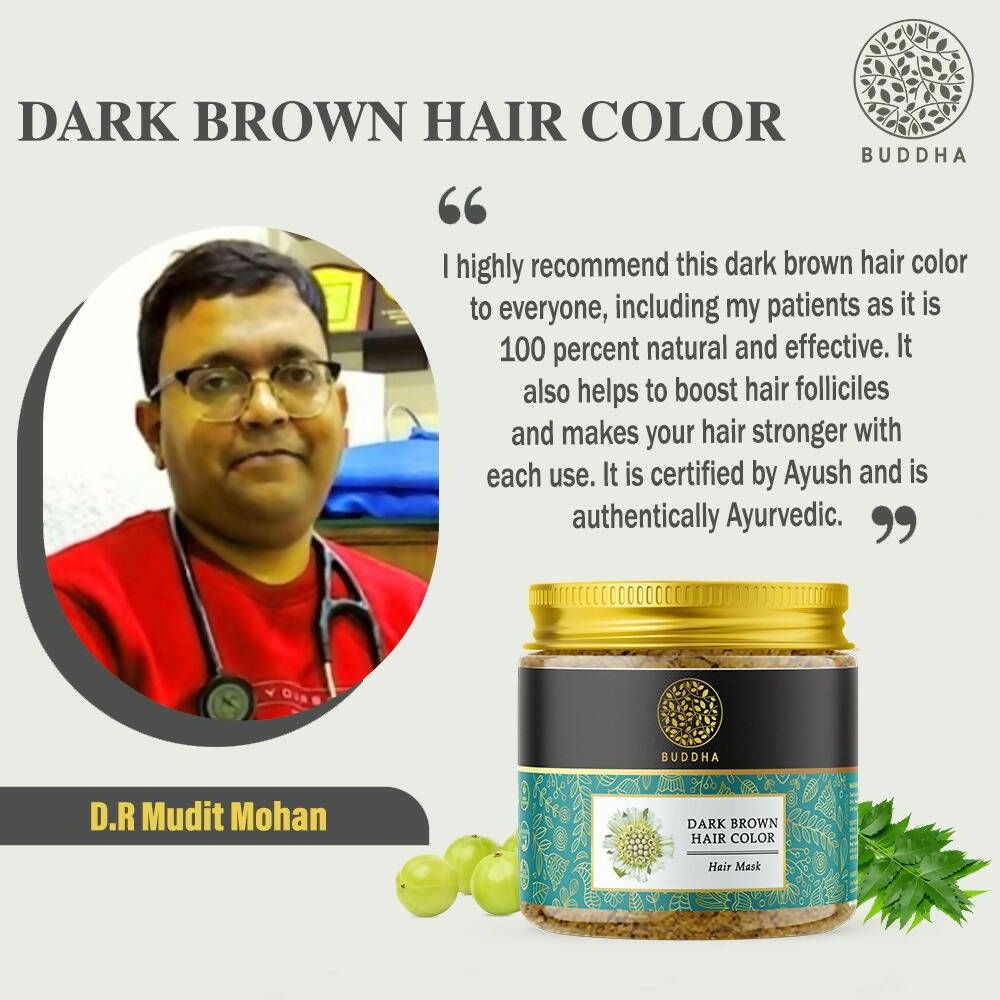 Buddha Natural Dark Brown Hair Color