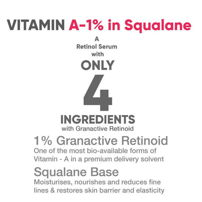 Cos-IQ Vitamin A-1% Granactive Retinoid in Squalane