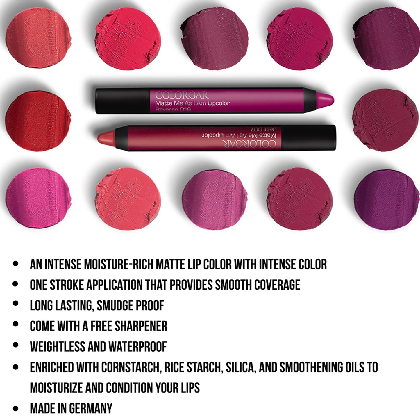 Colorbar Matte Me As I Am Lip Color New Cave-In-[014]