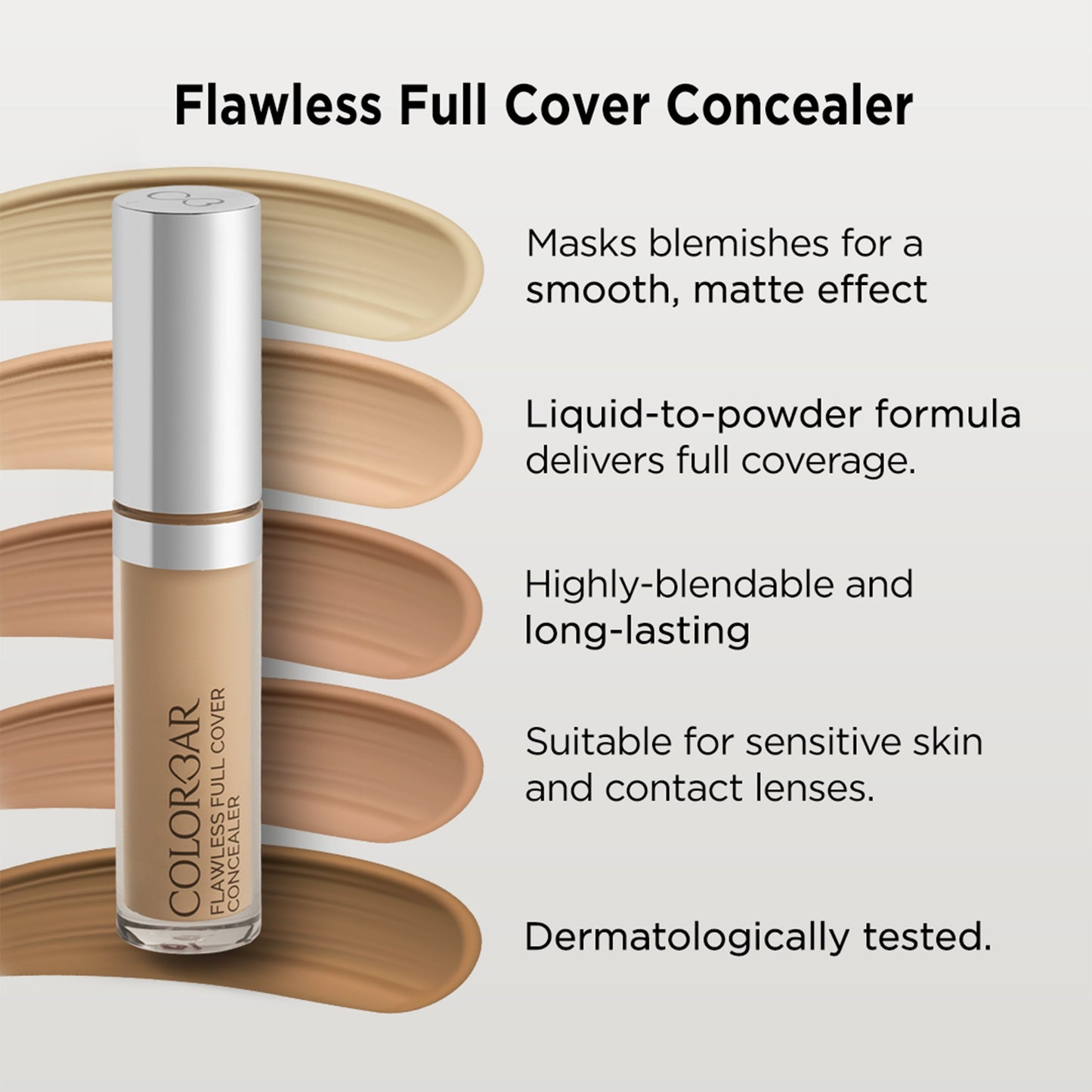 Colorbar Flawless Full Cover Concealer New Satin
