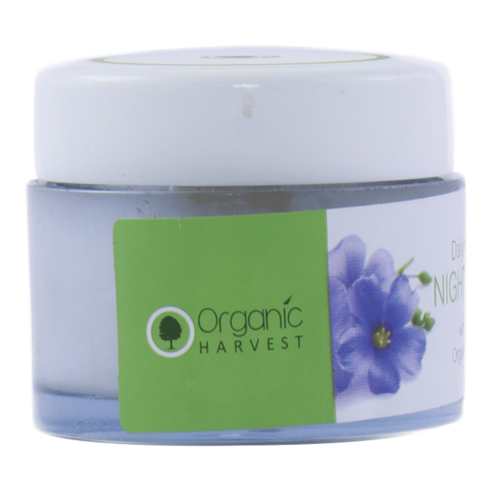 Organic Harvest Brightening Night Cream With Organic Ingredients