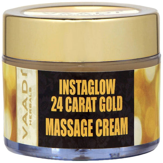 Vaadi Herbals Instaglow 24 Carat Gold Massage Cream - BUDNE
