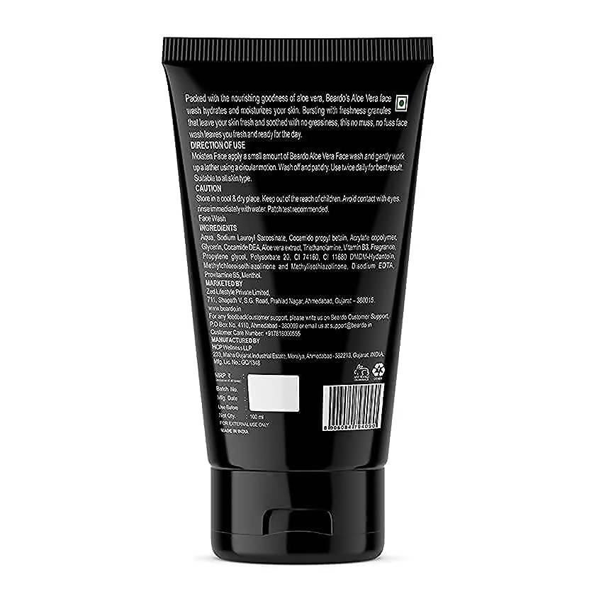 Beardo Skin Hydrating Aloe Vera Face Wash (For Dry Skin)