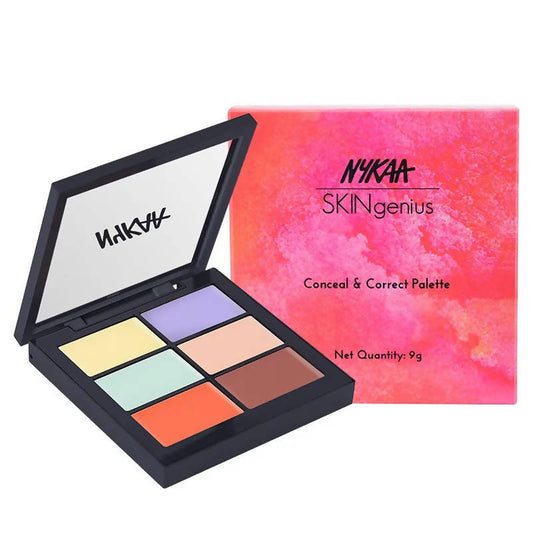 Nykaa SKINgenius Conceal & Correct Palette - Correct & Contour