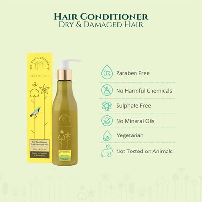 The Earth Collective Hair Conditioner - Dry and Damaged Hair