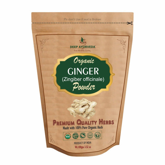 Deep Ayurveda Organic Ginger Powder -  usa australia canada 