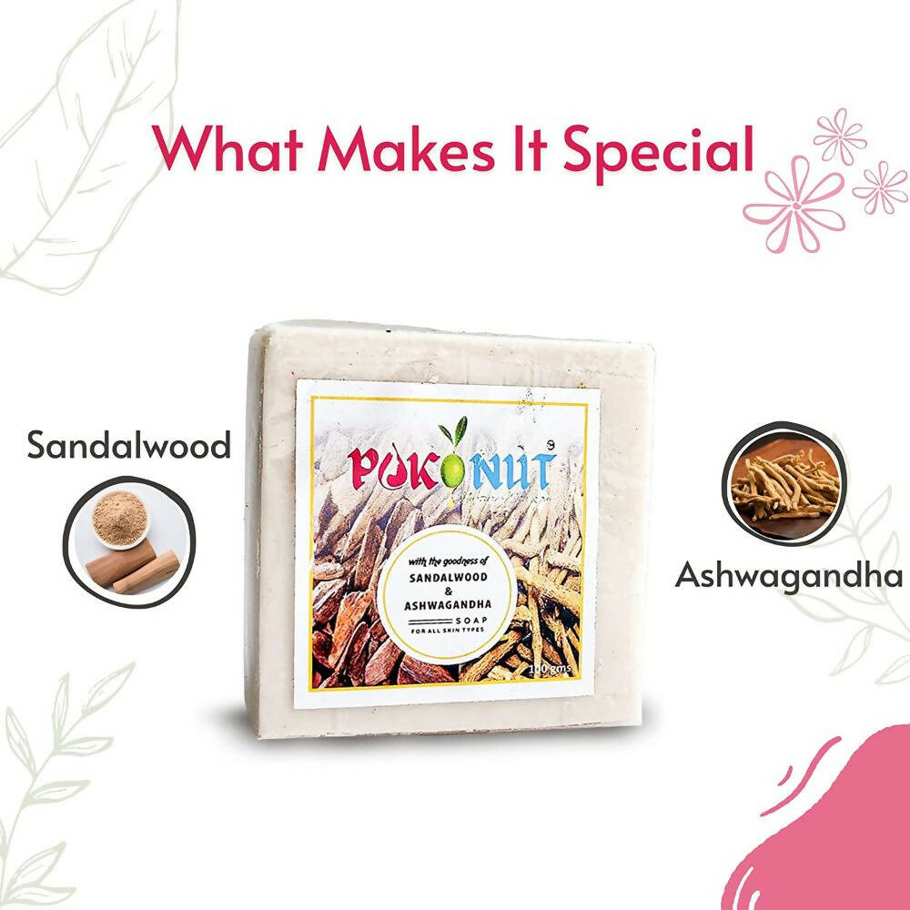 Pokonut Sandalwood & Ashwagandha Soap