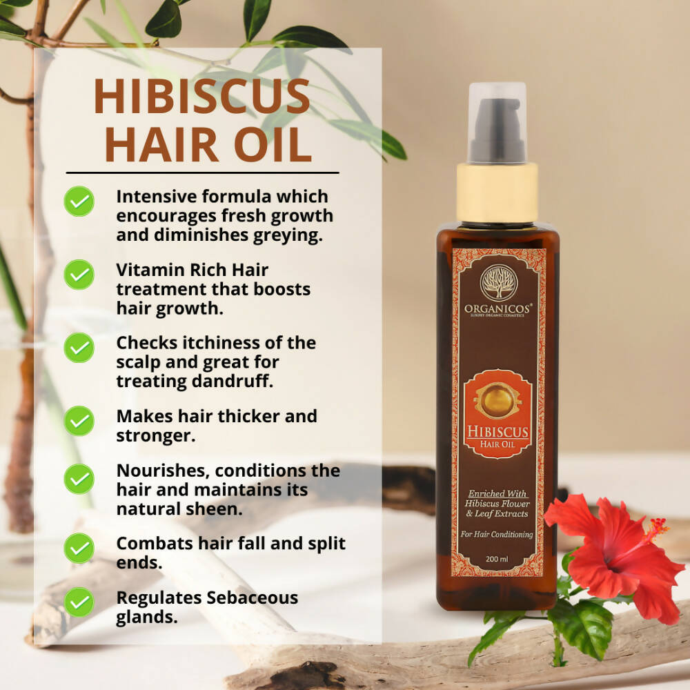 Organicos Hibiscus Hair Oil