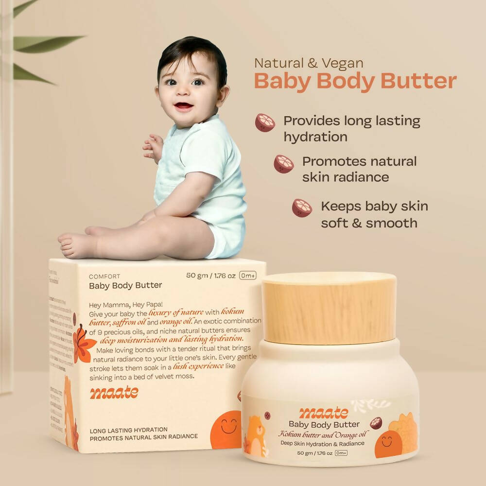 Maate Baby Butter Box Combo - Moisturizer Face Butter and Body Butter