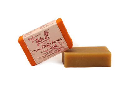 Rustic Art Orange and Cinnamon Organic Oil Soap