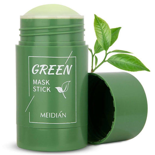 Favon Green Tea Face Mask Cleansing Stick for Anti Acne - BUDNEN