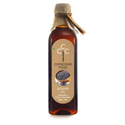 Conscious Food Organic Cold Pressed Sesame Oil