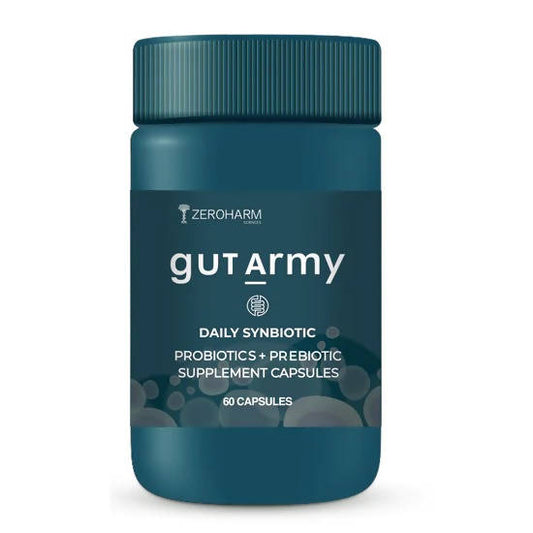 Zeroharm Gut Army - Prebiotic & Probiotic Capsules - BUDEN