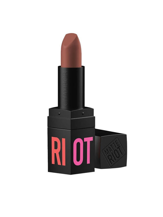 Chambor Brown Matte Riot Lipstick 284 4.5 gm