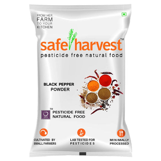 Safe Harvest Black Pepper Powder -  USA, Australia, Canada 