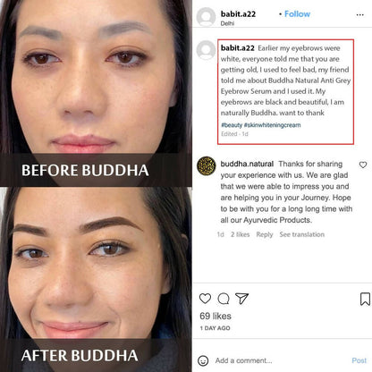 Buddha Natural Grey Eyebrow Serum