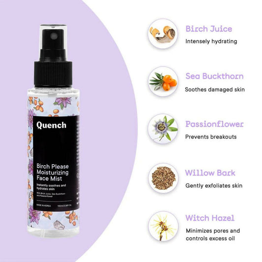 Quench Botanics Birch Please Moisturizing Face Mist