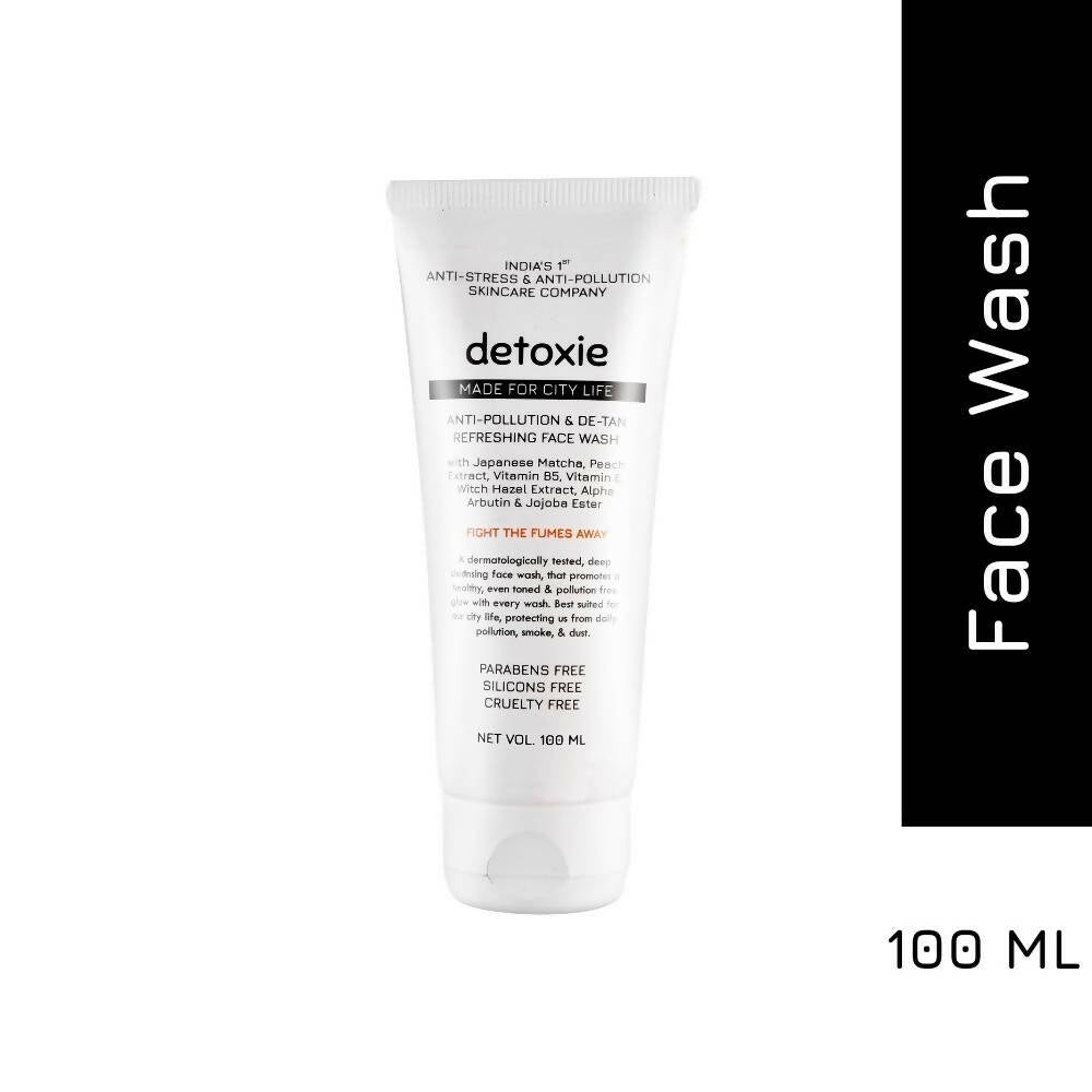 Detoxie Anti-Pollution & De-Tan Refreshing Face Wash