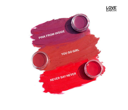 Love Earth Lip Tint & Cheek Tint Multipot - You Go Girl