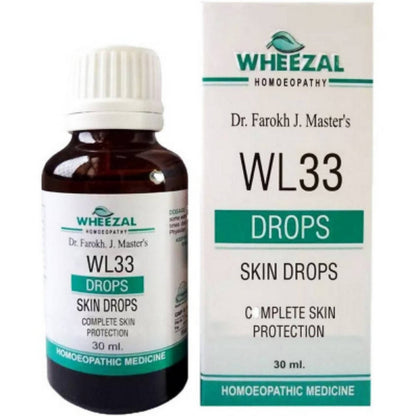 Wheezal Homeopathy WL33 Skin Drops - BUDEN