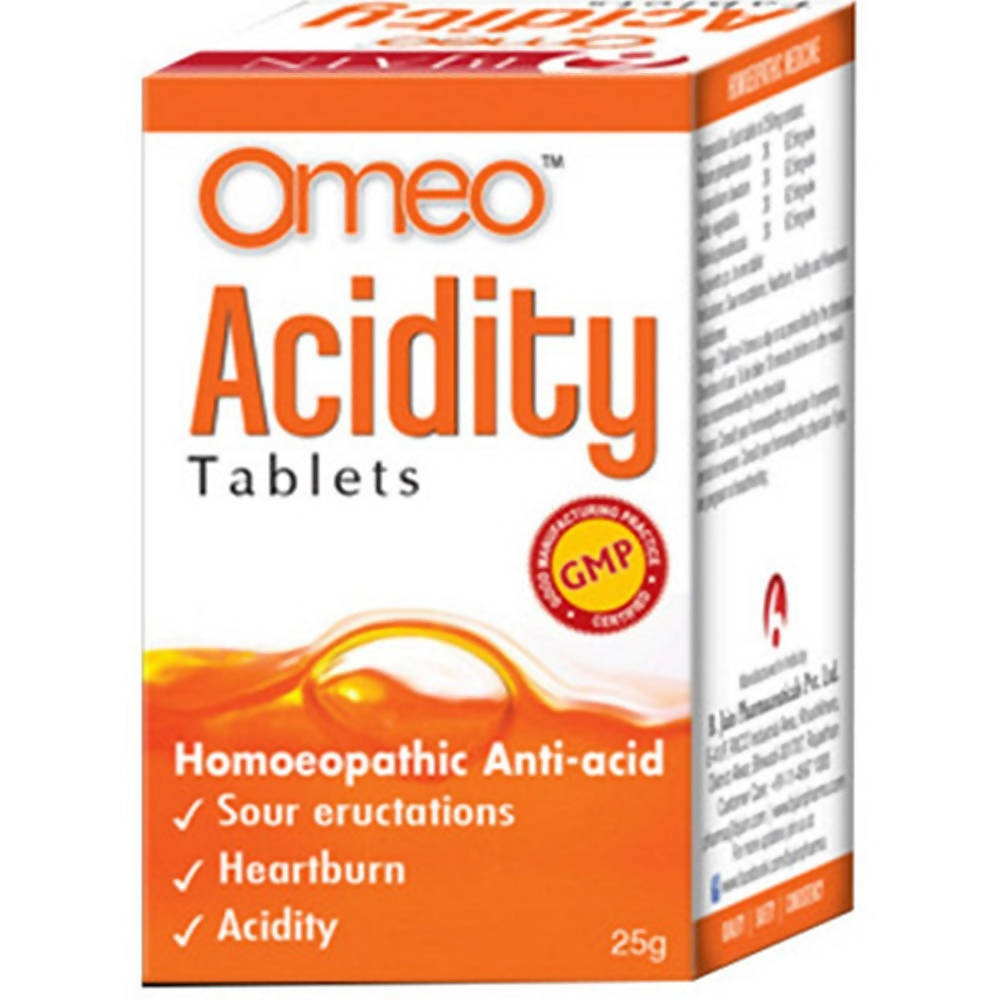 Bjain Homeopathy Omeo Acidity Tablet -  usa australia canada 