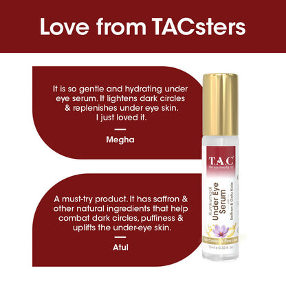 TAC - The Ayurveda Co. Kumkumadi Under Eye Serum