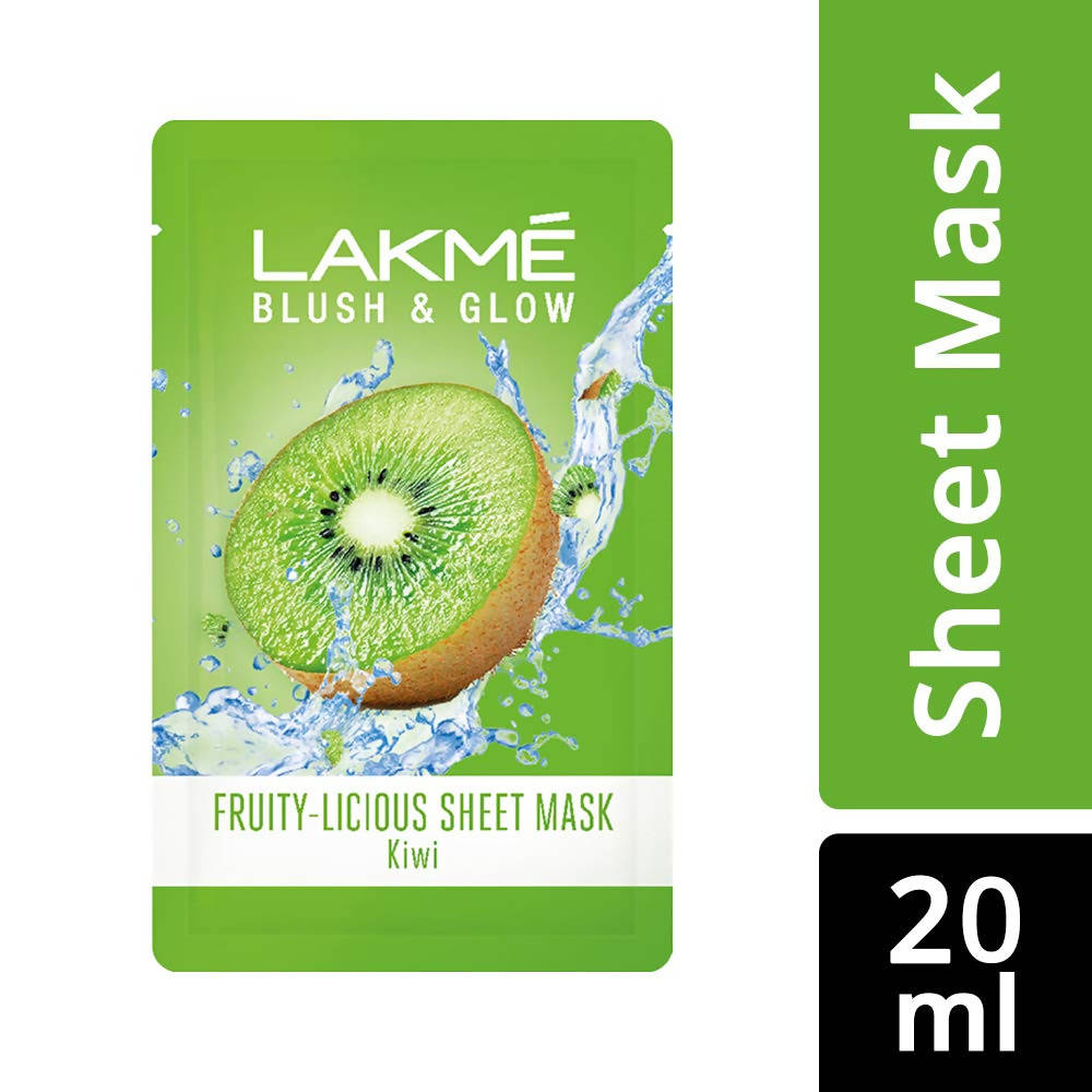 Lakme Blush And Glow Kiwi Sheet Mask