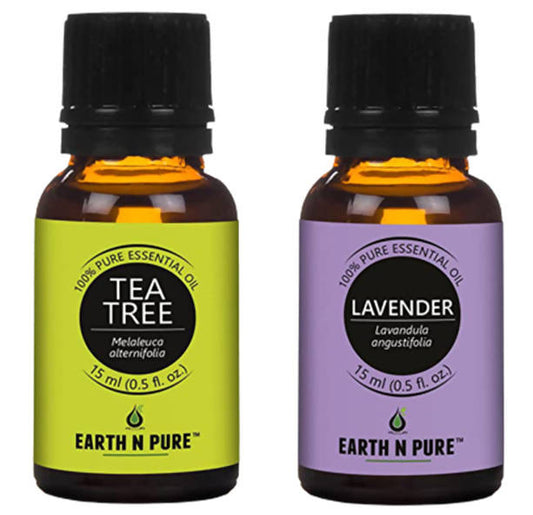 Earth N Pure Tea Tree & Lavender Essential Oils