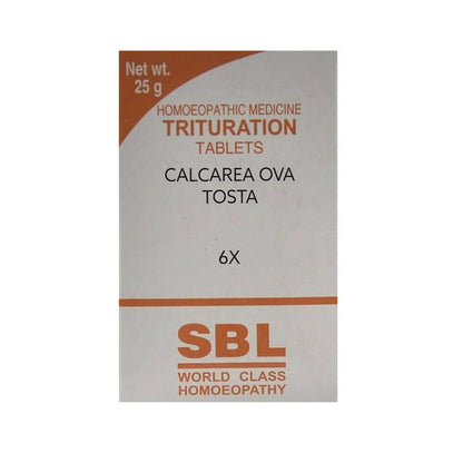 SBL Homeopathy Calcarea Ova Tosta Trituration Tablets - BUDEN
