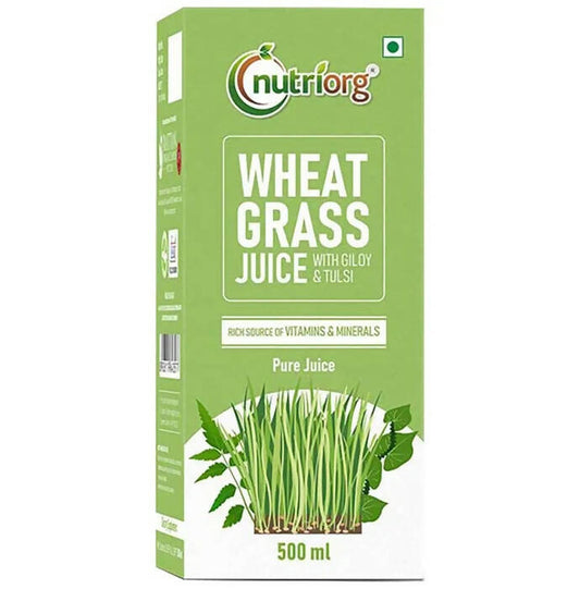 Nutriorg Wheat Grass Juice with Giloy & Tulsi - BUDEN