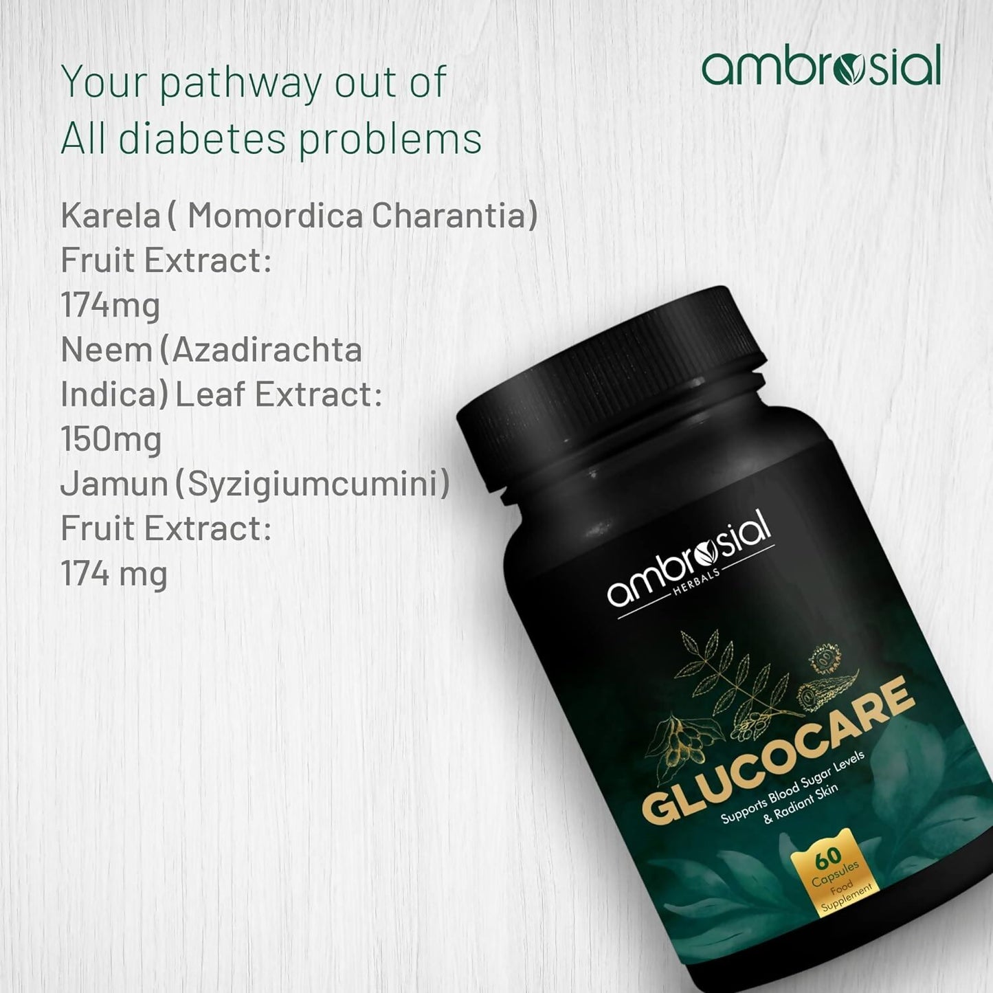 Ambrosial Glucocare Capsules