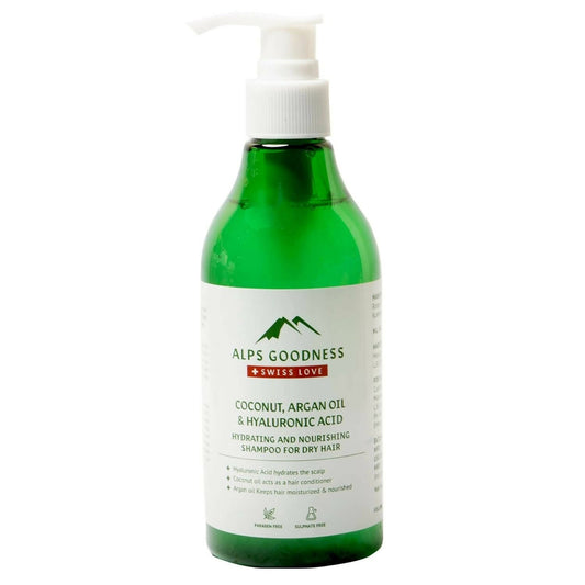 Alps Goodness Coconut, Argan Oil & Hyaluronic Acid Hydrating & Nourishing Shampoo - buy in USA, Australia, Canada